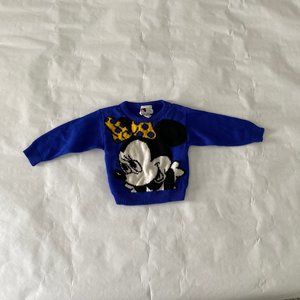 Vintage baby Minnie Mouse Sweater